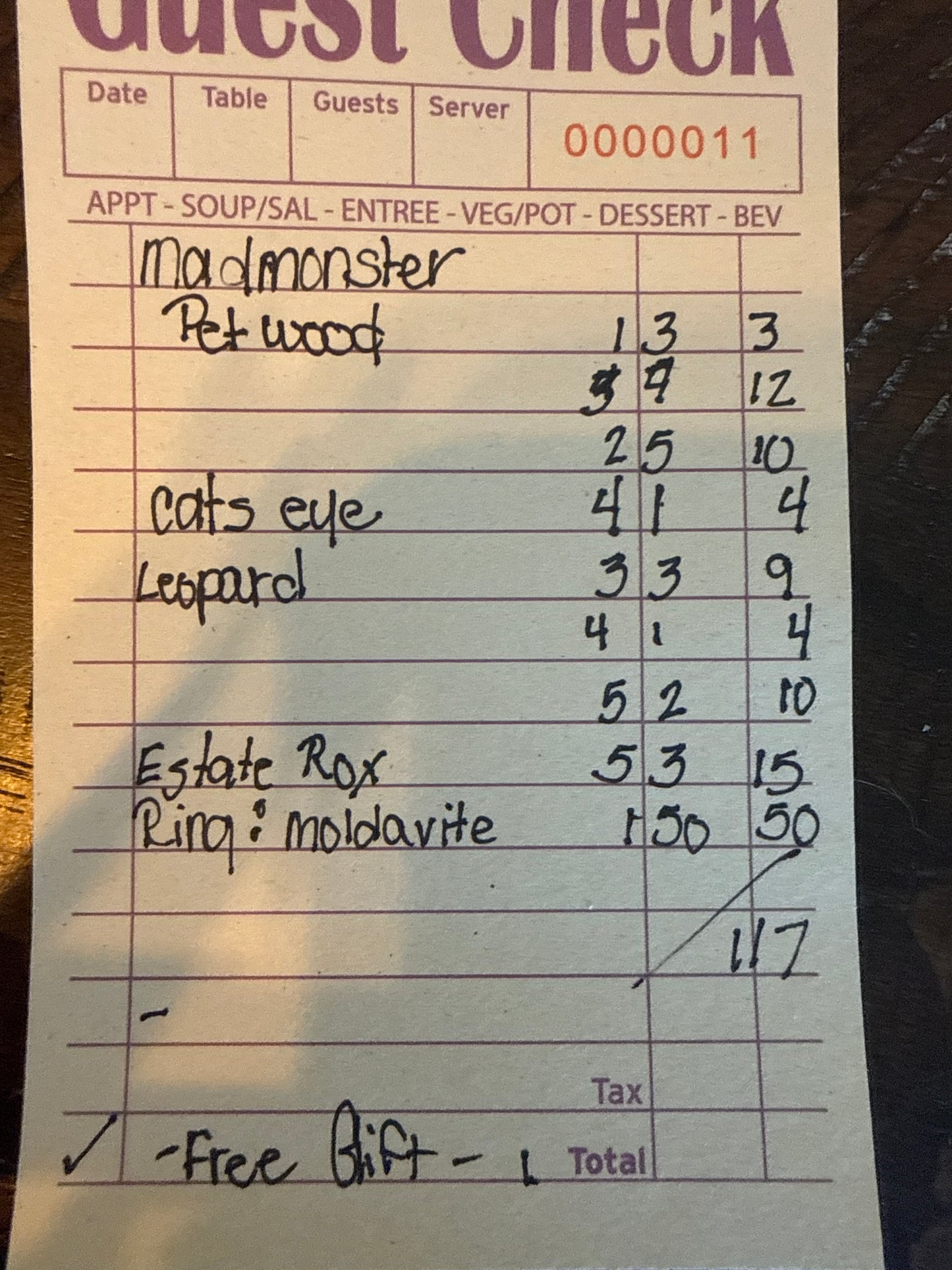 MadMonster 0011 sent