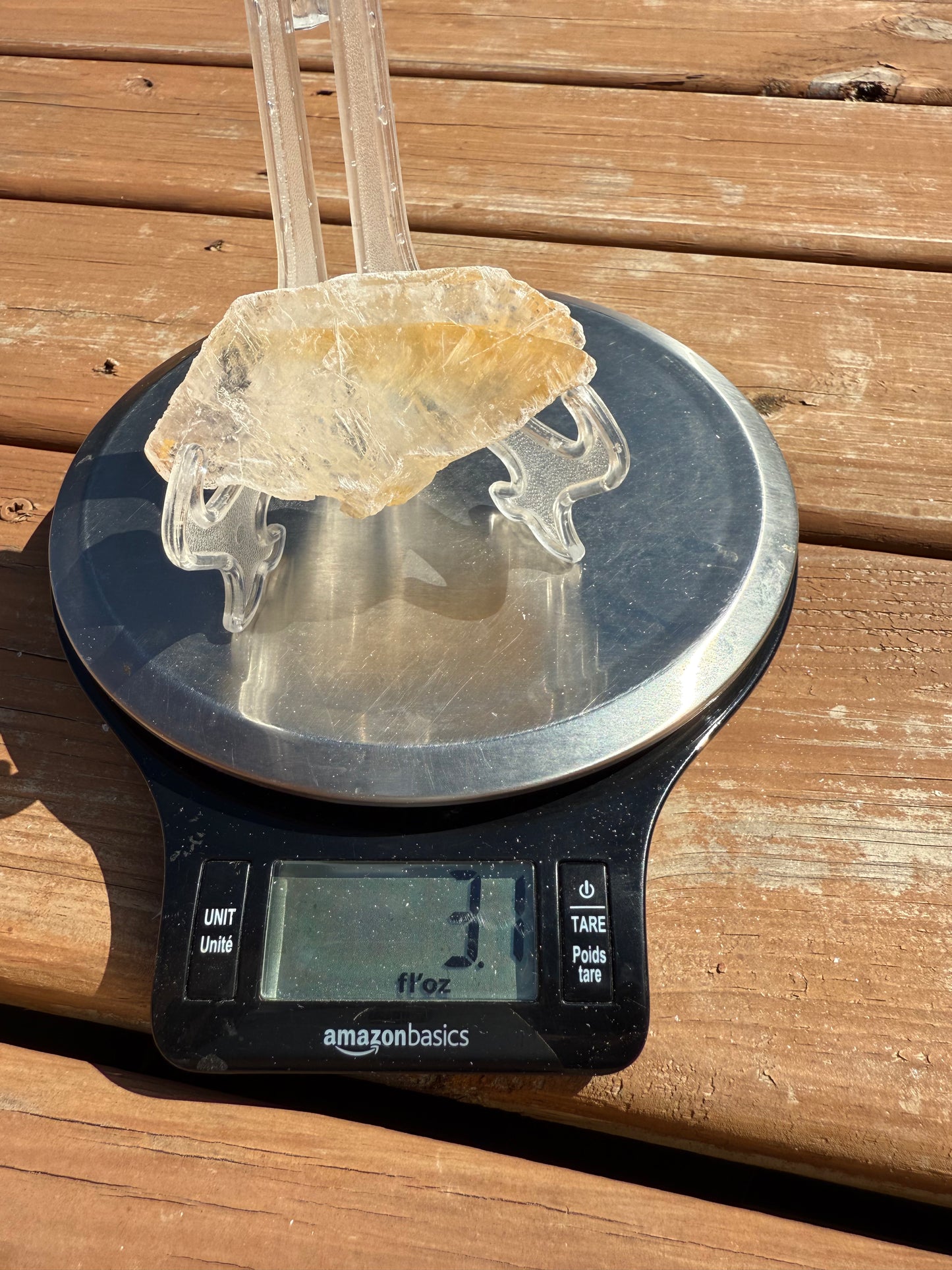 Available Golden Feather Selenite 2.9 E