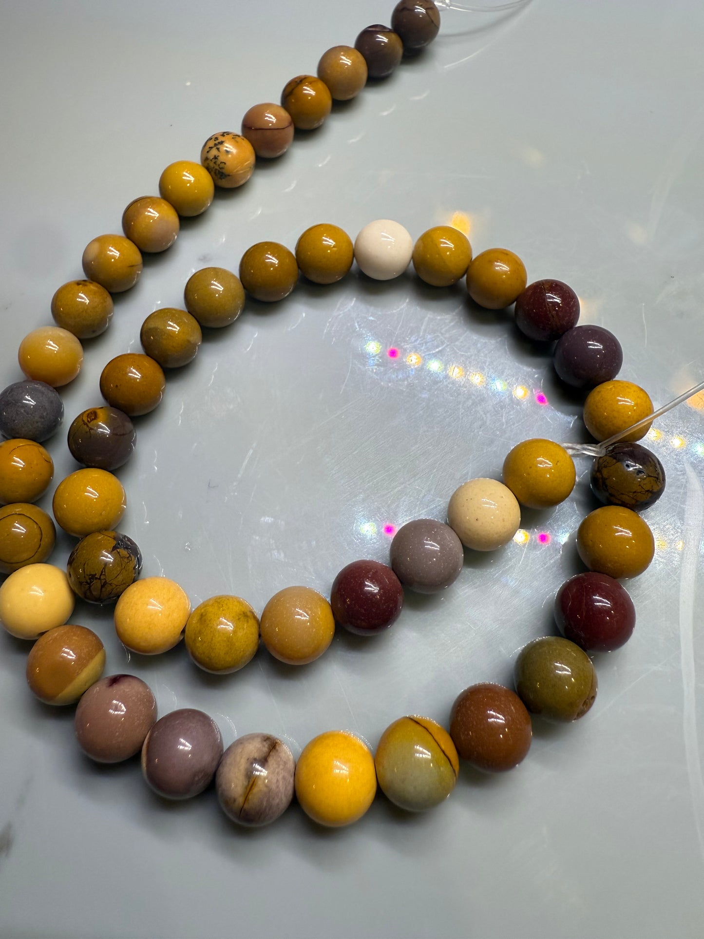 Available Beads Mookaite b29