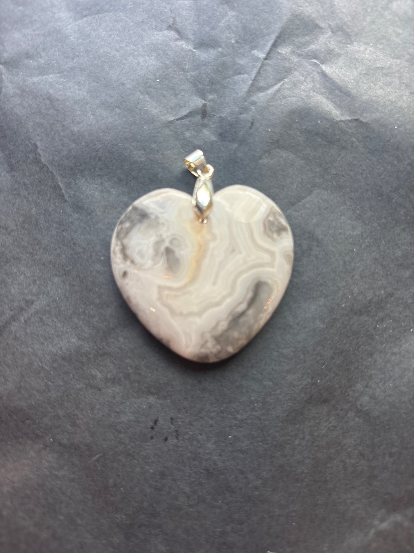 20 Stone Pendant (ss bail & comes with ss chain)