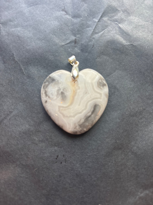 20 Stone Pendant (ss bail & comes with ss chain)