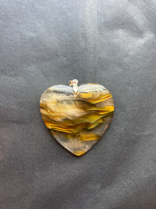 1Stone Pendant (ss bail & comes with ss chain)