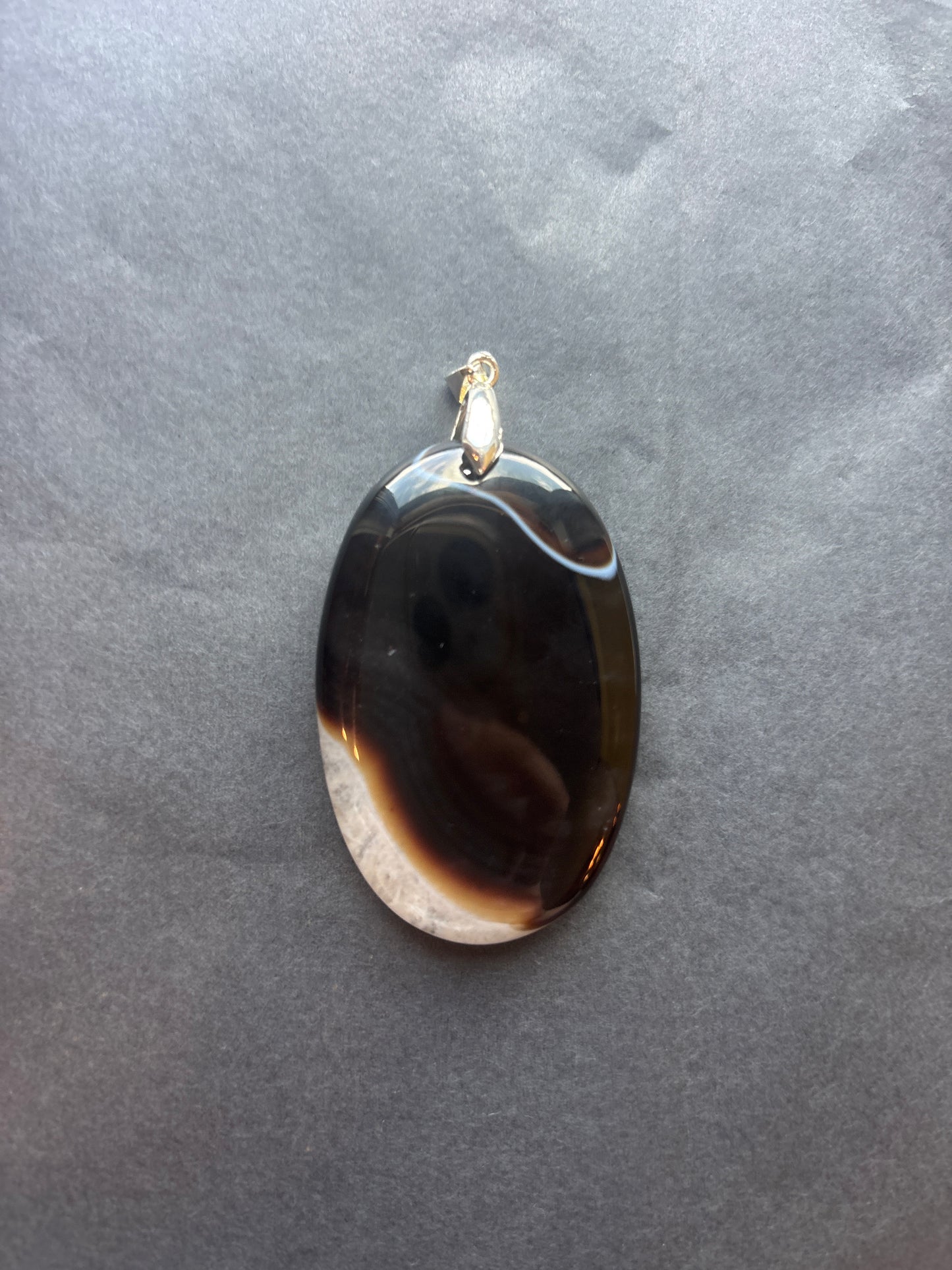 2Stone Pendant (ss bail & comes with ss chain)