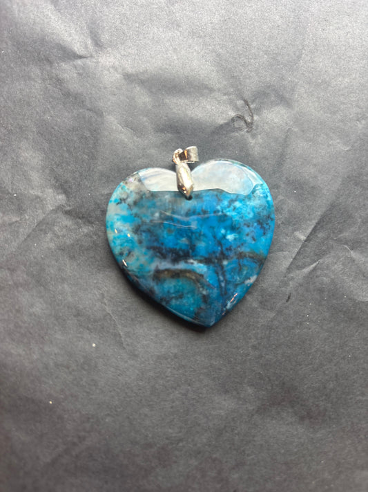 24 Stone Pendant (ss bail & comes with ss chain)