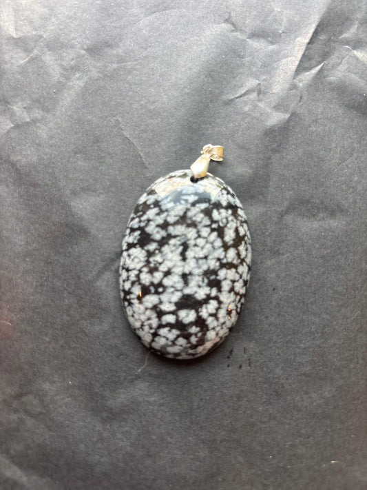14 Stone Pendant (ss bail & comes with ss chain)