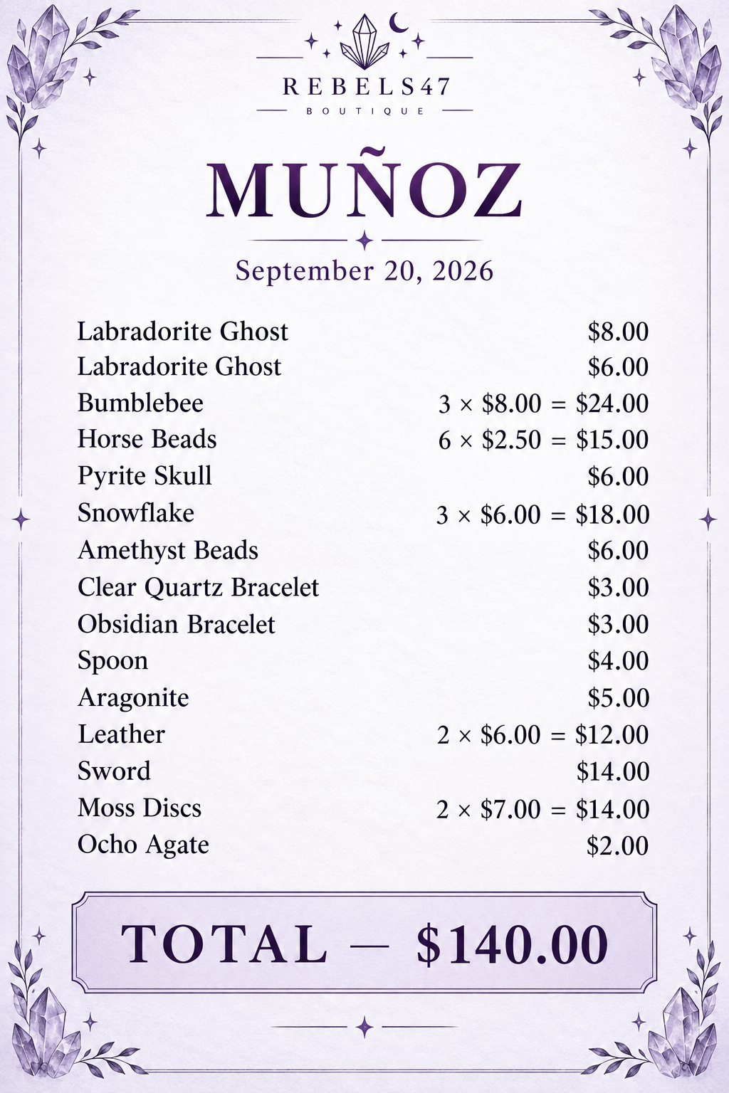 Munoz -140
