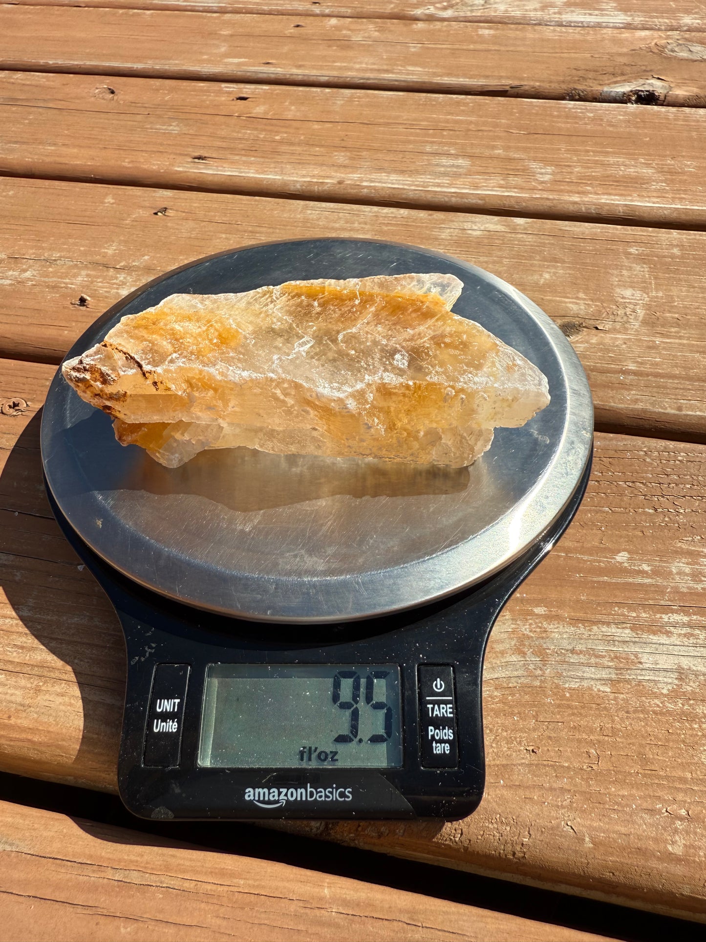 Available Golden Feather Selenite J