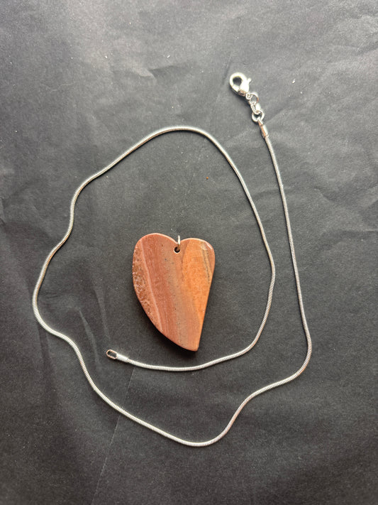 75 Stone Pendant (ss bail & comes with ss chain)