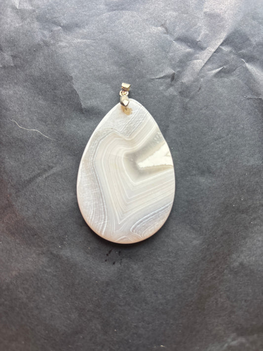 16 Stone Pendant (ss bail & comes with ss chain)