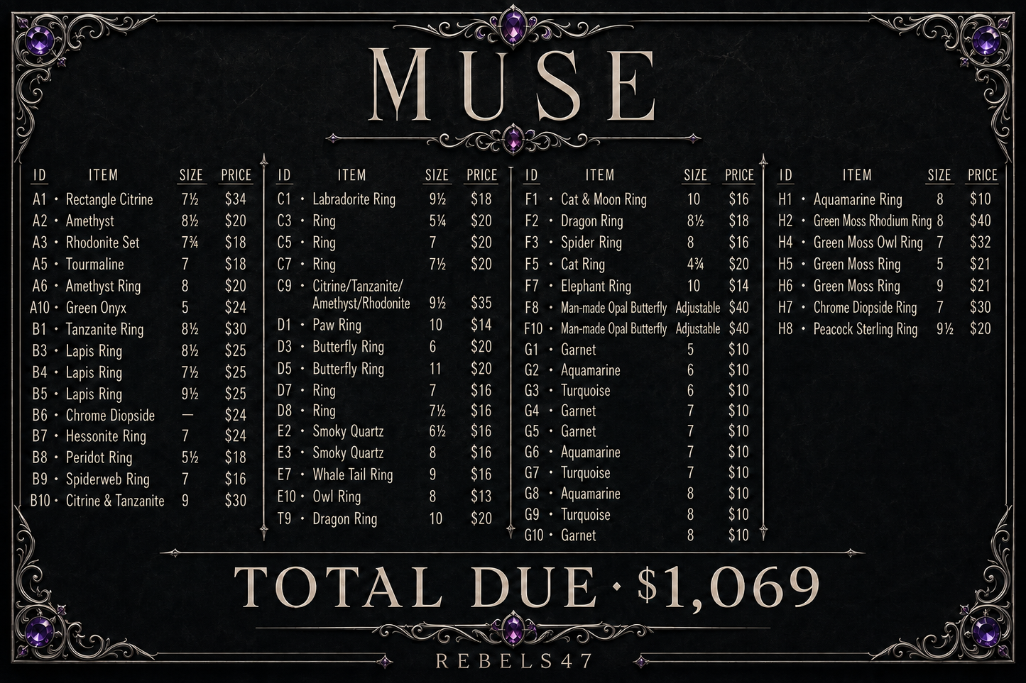 Bruce sent to muse