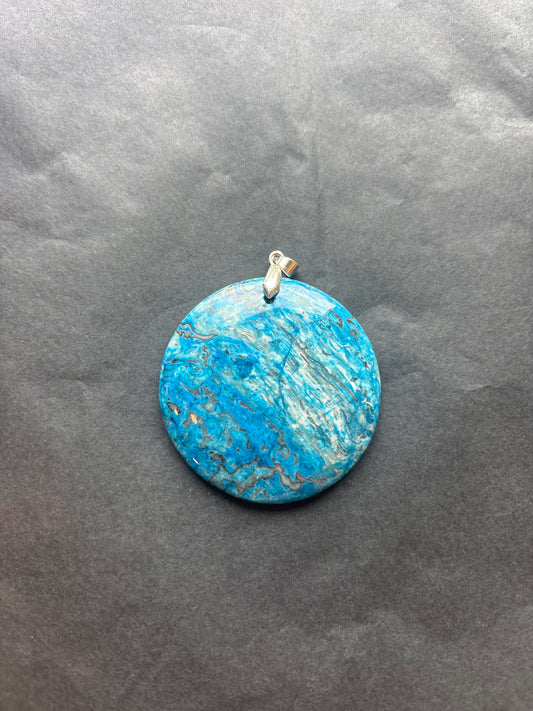 4 Stone Pendant (ss bail & comes with ss chain)