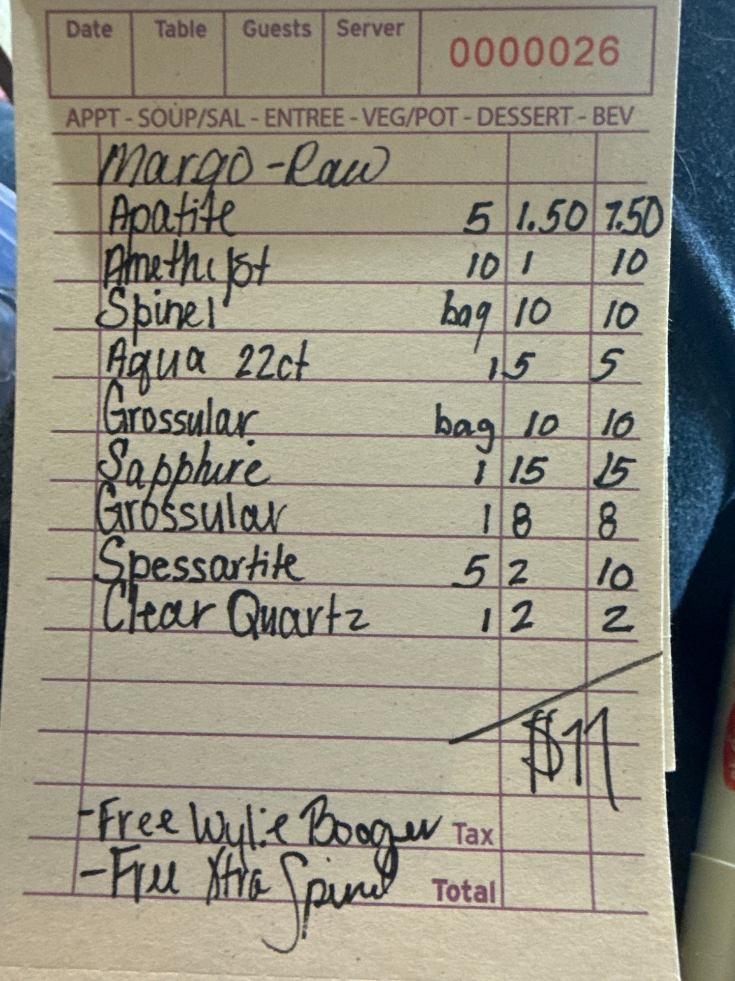 Margo 0025/0026
