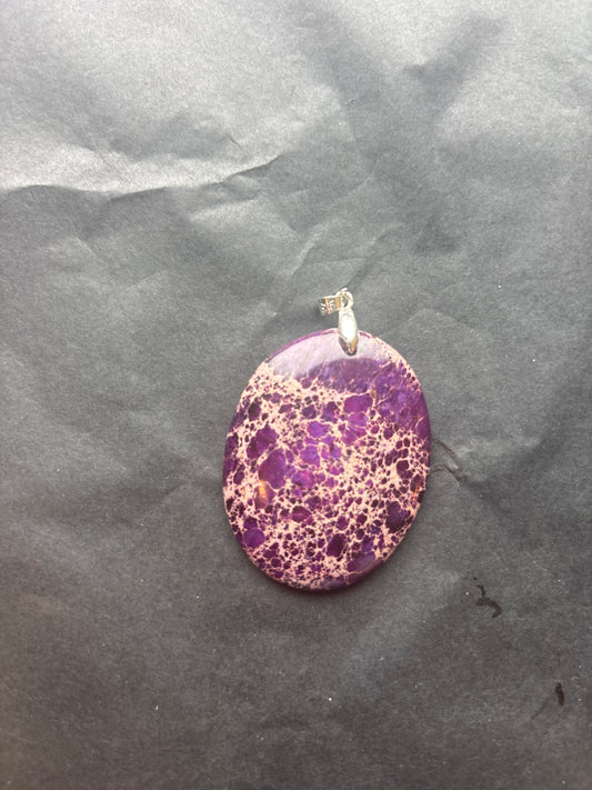 31 Stone Pendant (ss bail & comes with ss chain)