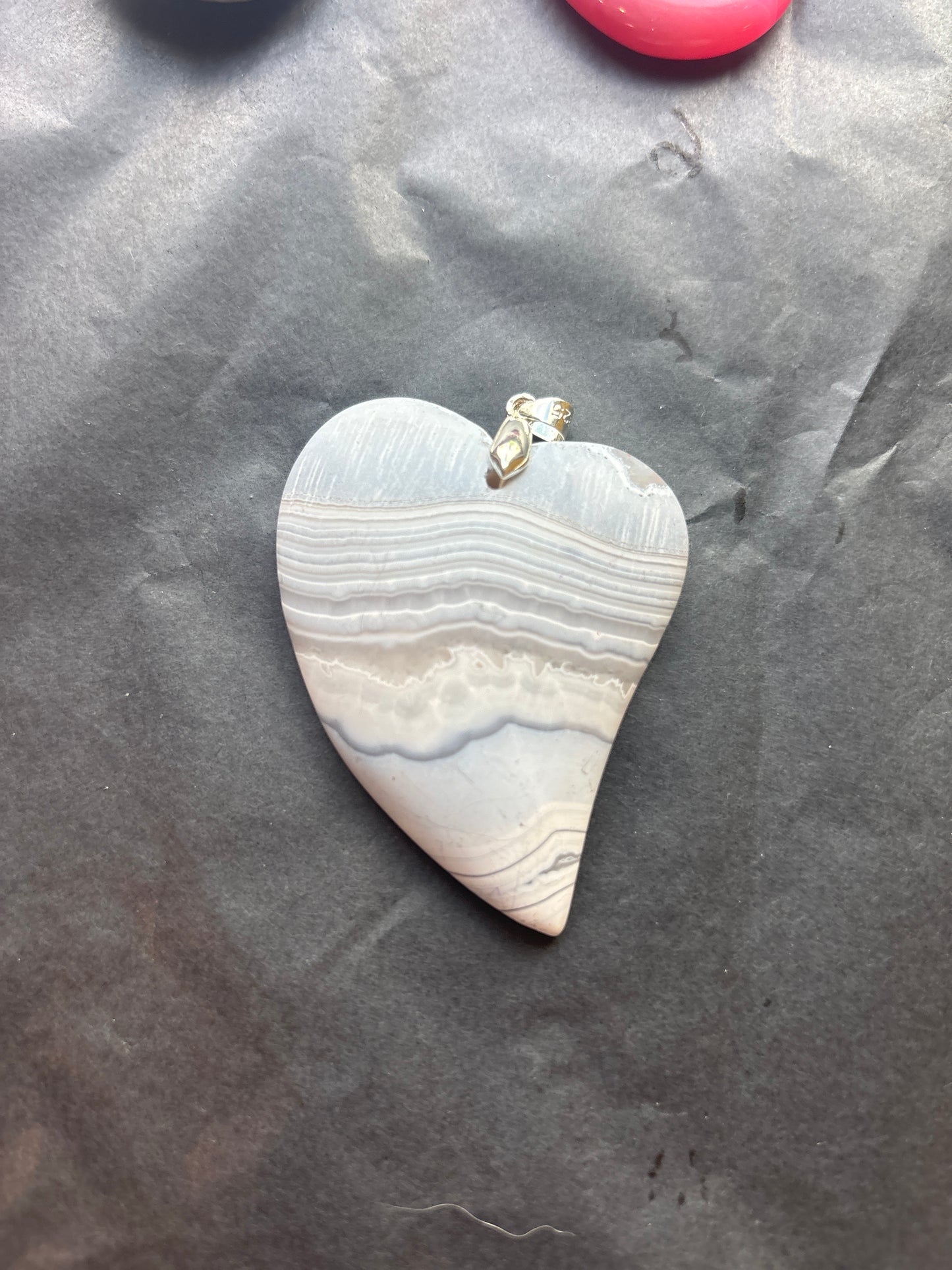 11 Stone Pendant (ss bail & comes with ss chain)
