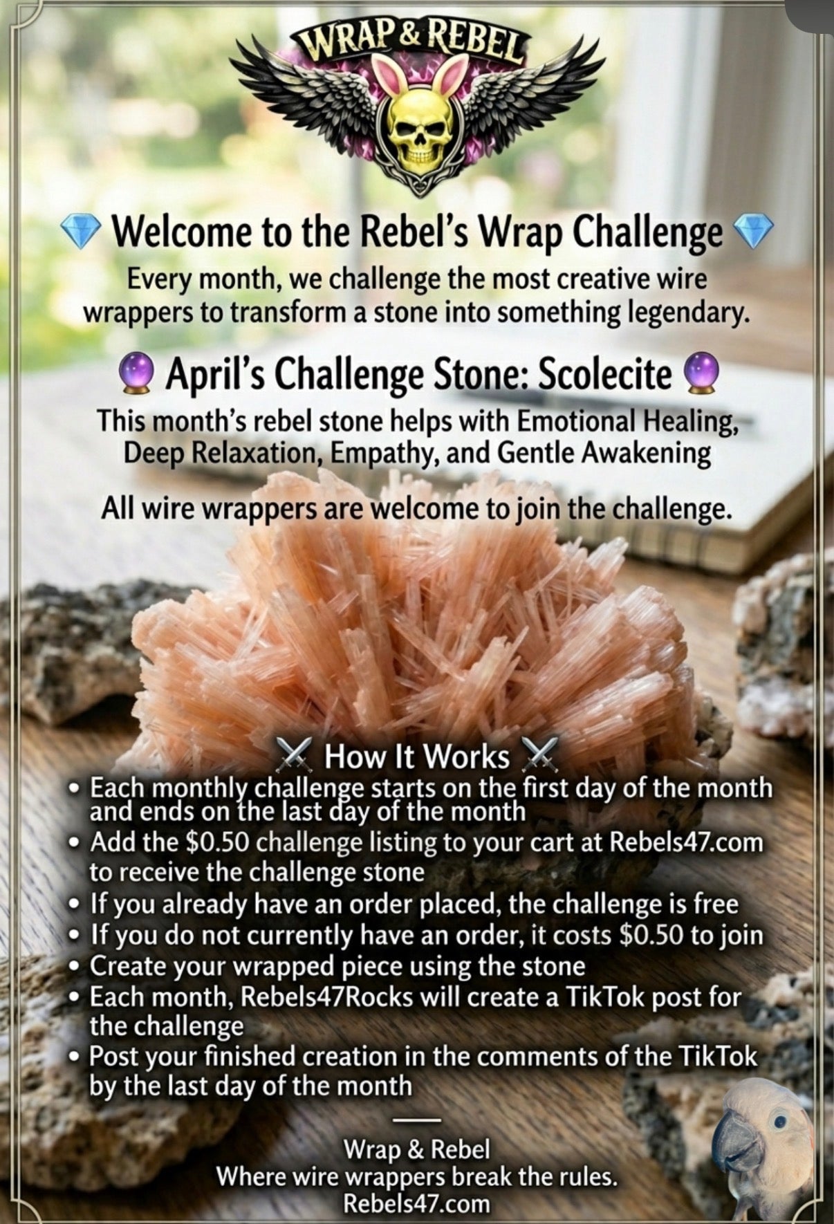 Wrap & Rebel: April