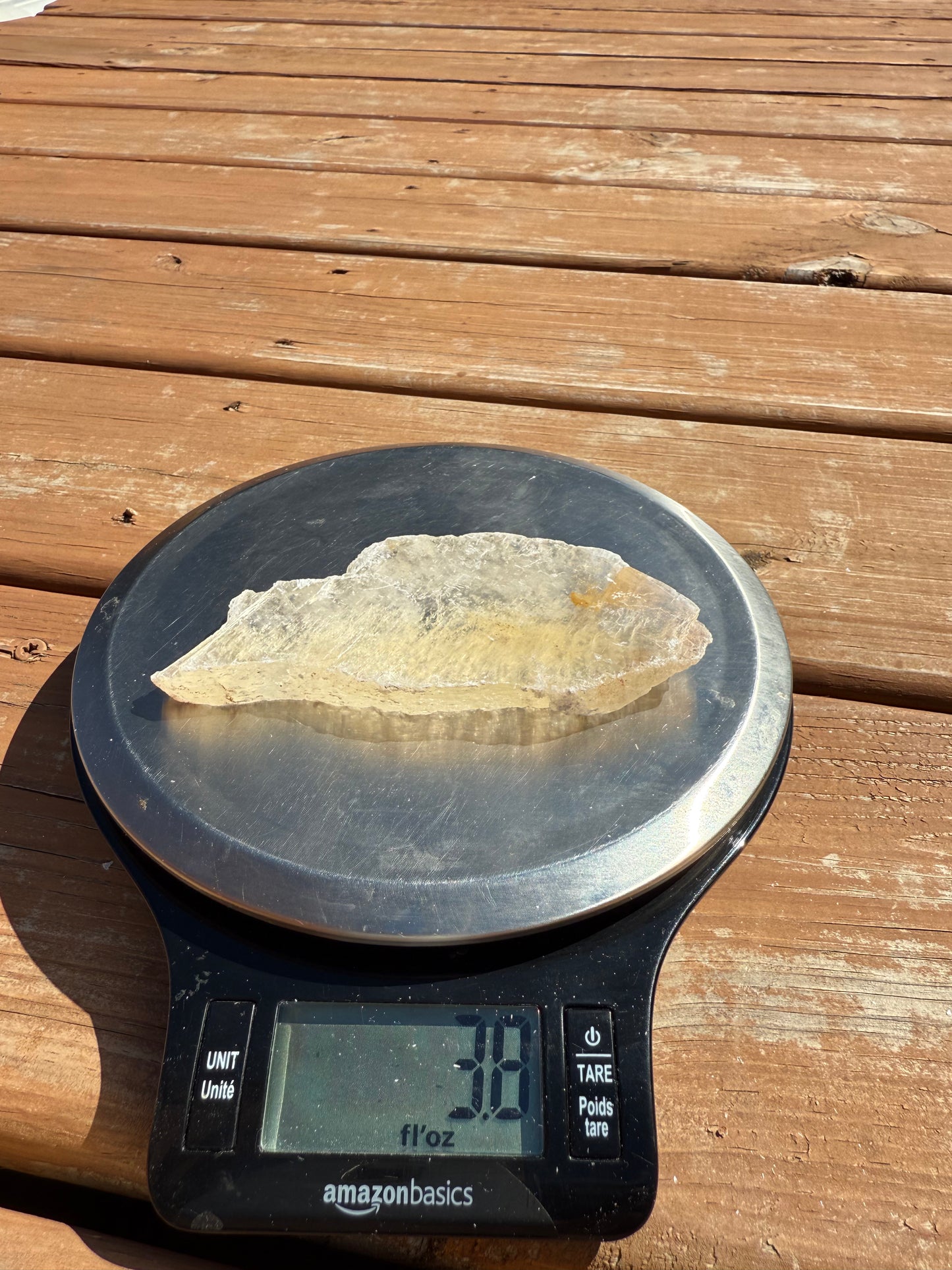 Available Golden Feather Selenite 3.8 F