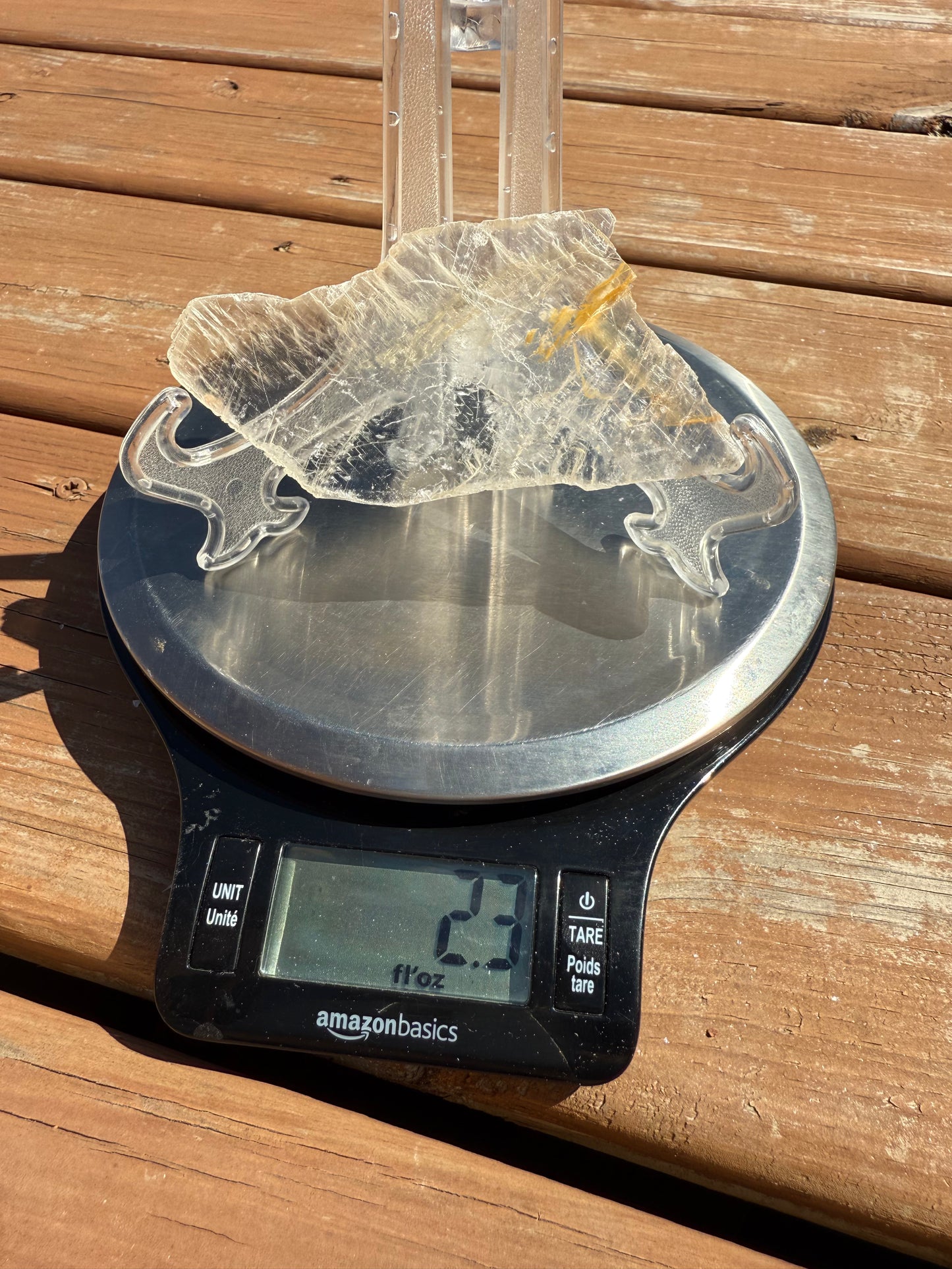 Available Golden Feather Selenite 1.8 grams A