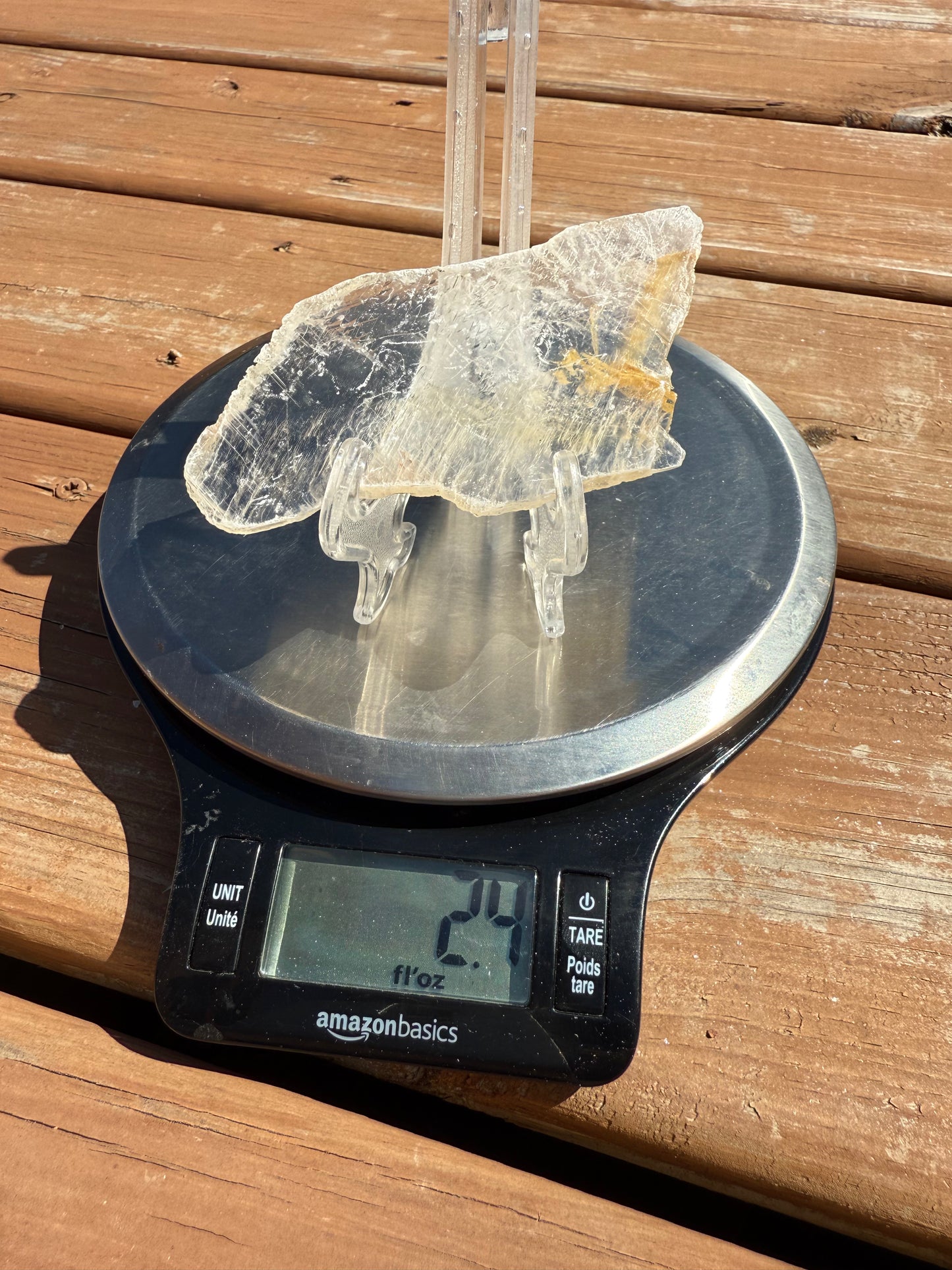Available Golden Feather Selenite 1.8 grams A