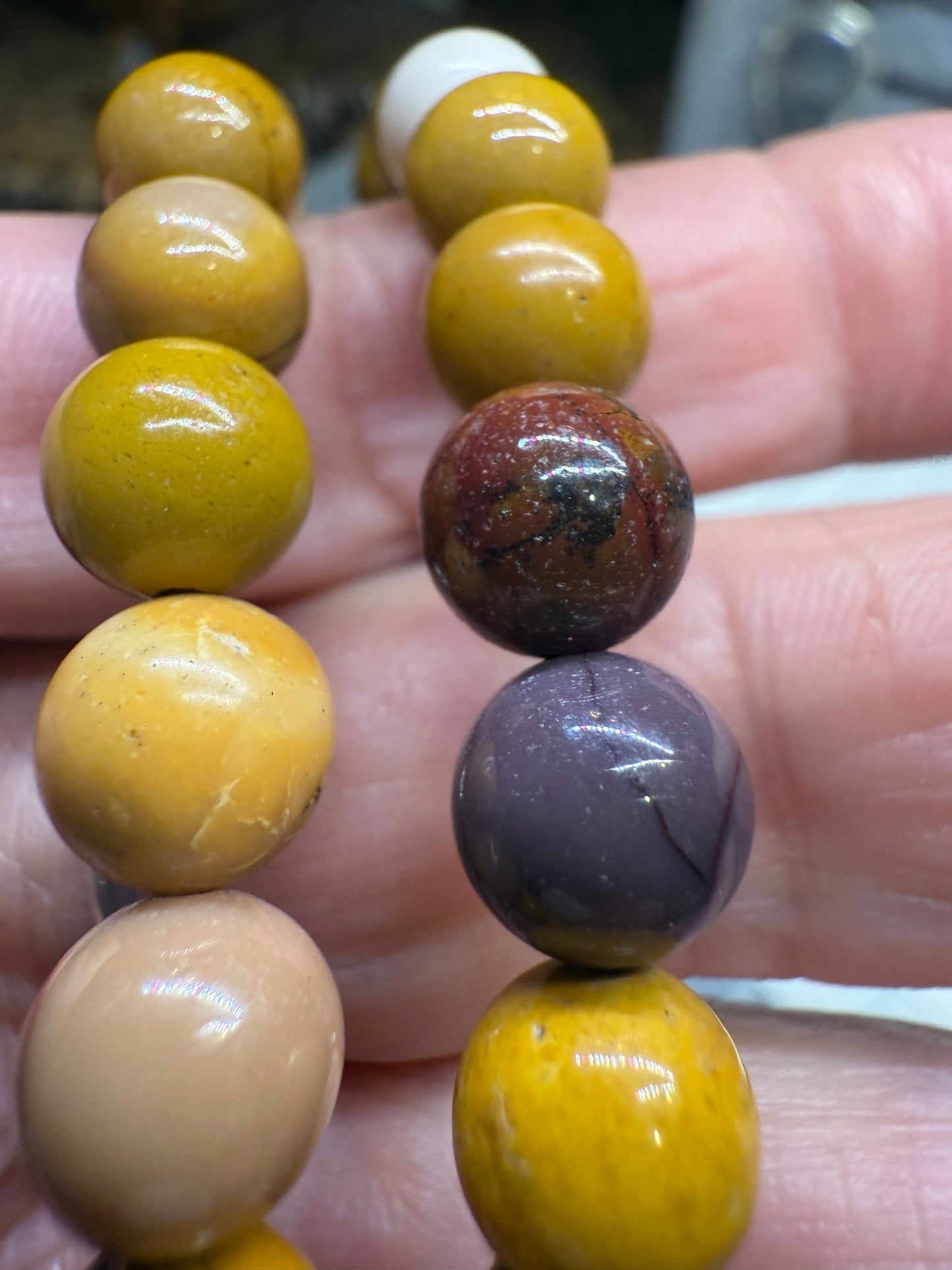 Available Beads Mookaite b29
